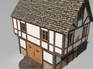 old house 3D Model