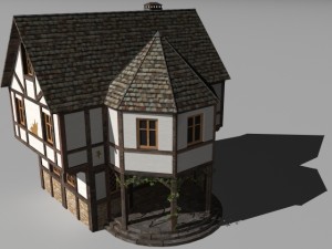 old house 3D Model