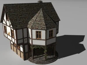 old house 3D Model