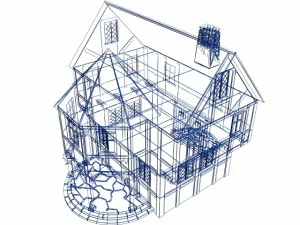 old house 3D Model