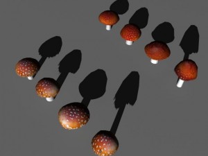 bushes and shrubs collection 3D Model