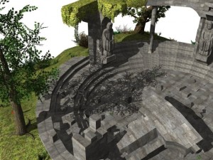 wethertop ruins 3D Model