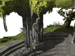 wethertop ruins 3D Model