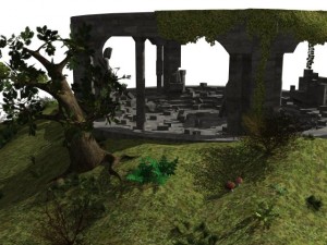 wethertop ruins 3D Model