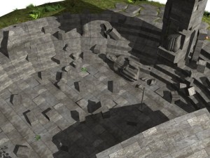 wethertop ruins 3D Model