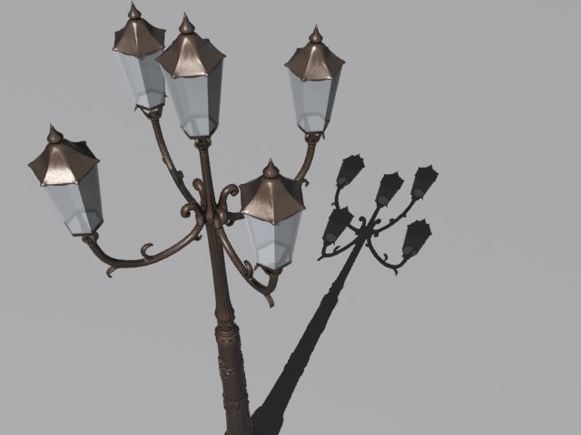 street lamp Modelo 3D .c4d .max .obj .3ds .fbx .stl .blend 