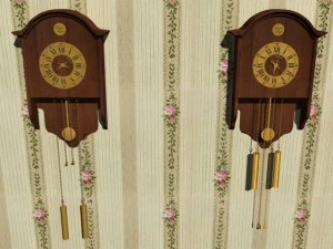 duvar saati 3D Model