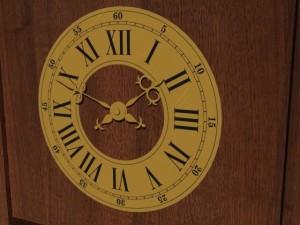 wall clock 3D-Modell
