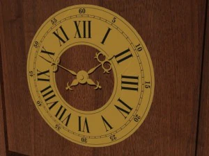 wall clock 3D Model