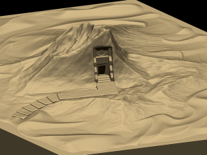 hexagonal map 3D Model