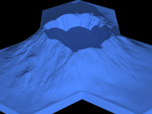 hexagonal map 3D Model