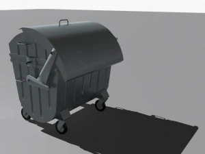 trash cans 3D Model