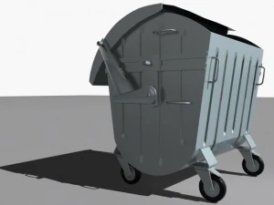 trash cans 3D Model