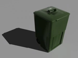 trash cans 3D Model