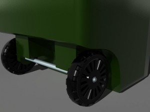 trash cans 3D Модель