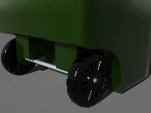 trash cans 3D Model