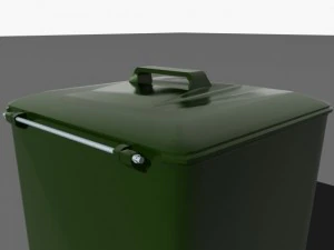 trash cans 3D Model