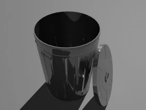 trash cans 3D Model