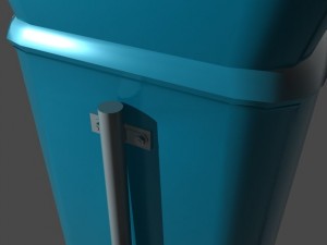 trash cans 3D Модель
