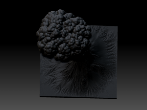 volcano 3D Model