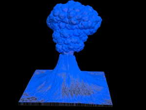 volcano 3D Model