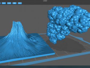 volcano 3D Model