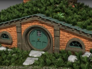 hobbit house Modello 3D
