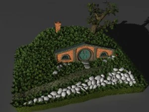 hobbit house 3D Model