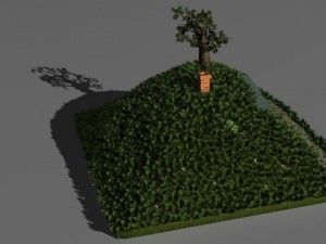 hobbit house Modello 3D