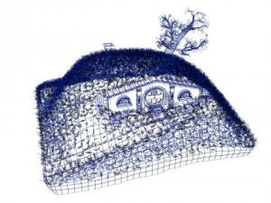 hobbit house Modello 3D