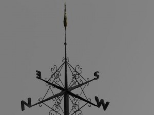weathercock Modèle 3D