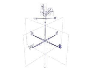 weathercock 3D Model