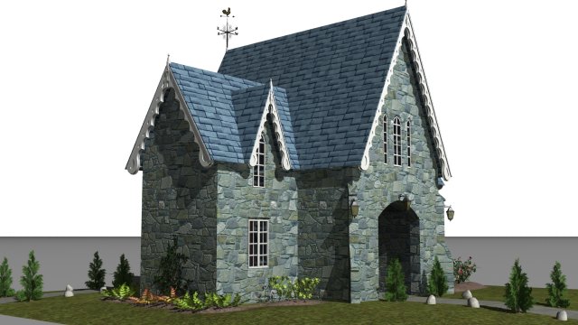 house Modelo 3D .c4d .max .obj .3ds .fbx .stl .blend 