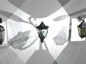 3 lanterns 3D 模型