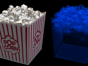 popcorn buckets 3D Model
