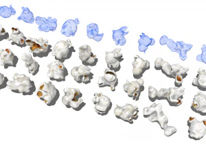 popcorn buckets 3D Model
