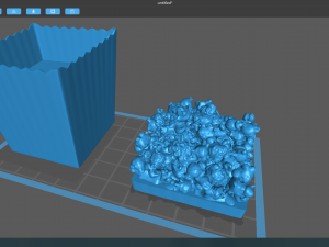 popcorn buckets 3D Model