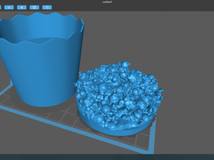 popcorn buckets 3D Model
