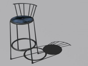 cafe  restaurant table collection 3D Model