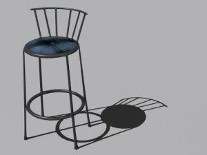 cafe  restaurant table collection 3D Model