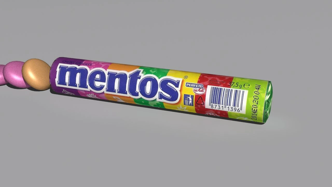 mentos 3D Model .c4d .max .obj .3ds .fbx .stl .blend 