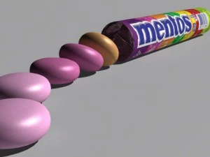 mentos 3D Model
