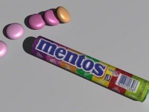 mentos Model 3D