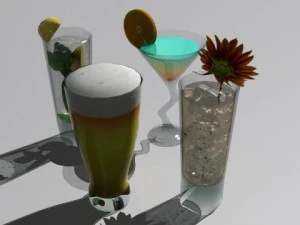 drinks 3D Model
