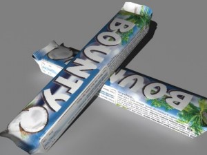 bounty bar 3D-Modell