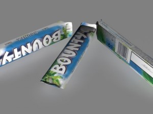 bounty bar 3D-Modell