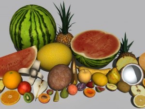 fruit collection 3D मॉडल