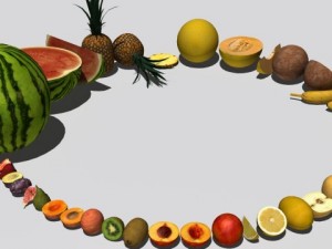 fruit collection 3D मॉडल