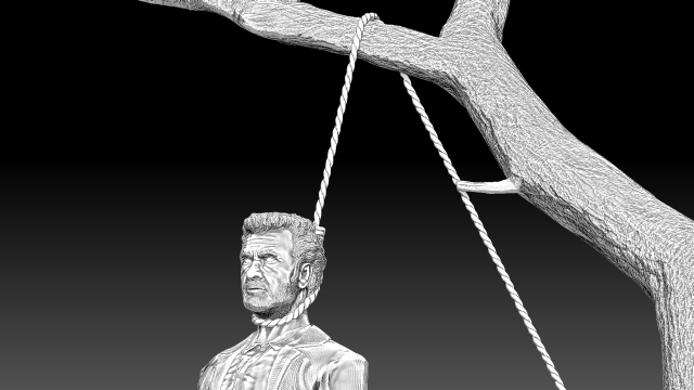 The hanging of tuco 3D मॉडल .c4d .max .obj .3ds .fbx .stl .blend 