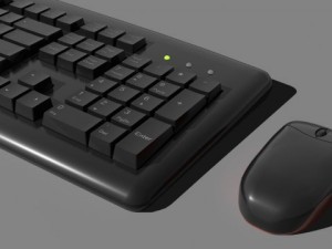 keyboard  mouse 3D-Modell